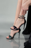 Party-Schuhe Gespiegelt Platin ABA1450