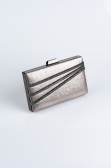 Abendtasche Verputz Platin SH819