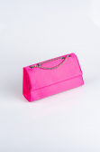 Abendtasche Satin Fuchsie SH818