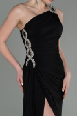 Abendkleid Lang Schwarz ABU2964