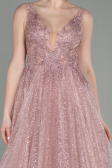 Puder Abendkleid Lang ABU2131