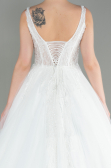 Hochzeitskleider Weiß ABG001