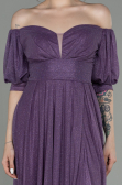 Abendkleid Lang Lavendel ABU2983