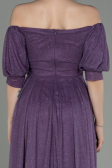 Abendkleid Lang Lavendel ABU2983