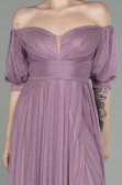 Abendkleid Lang Lila ABU2983