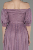 Abendkleid Lang Lila ABU2983