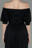 Abendkleid Lang Schwarz ABU2983