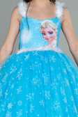 Abendkleid für Kinder Lang Blau ABU3028