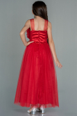 Abendkleid für Kinder Lang Rot ABU3032
