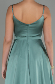 Abendkleid Lang Satin Türkis ABU1601