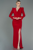 Rot Abendkleid Lang ABU2804