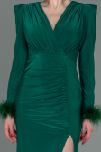 Abendkleid Lang Smaragdgrün ABU2804