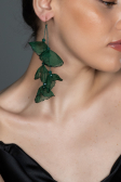 Ohrschmuck Smaragdgrün UK575