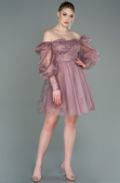 Partykleid Kurz Puder ABK1745