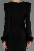 Abendkleid Lang Schwarz ABU2804