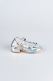 Kinderschuhe Haut Eisblau HR005