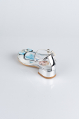Kinderschuhe Haut Eisblau HR005