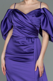 Partykleid Kurz Satin Violette ABK1773