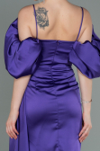 Partykleid Kurz Satin Violette ABK1773