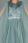 Abendkleid für Kinder Lang Türkis ABU3155