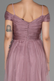 Altrosa Abendkleid Lang ABU2336