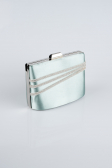 Abendtasche Satin Türkis SH822