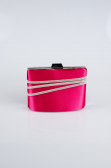 Abendtasche Satin Fuchsie SH822
