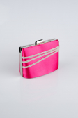 Abendtasche Satin Fuchsie SH822
