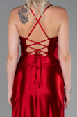Abschlusskleid Lang Rot ABU3247