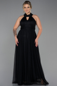 Abschlusskleid Lang Schwarz ABU3252