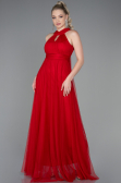 Abschlusskleid Lang Rot ABU3252
