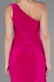 Fuchsie Abendkleid Lang ABU2964