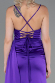 Abschlusskleid Lang Satin Violette ABU3267