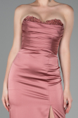 Partykleid Midi Satin Zwiebelschale ABK1845