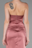 Partykleid Midi Satin Zwiebelschale ABK1845