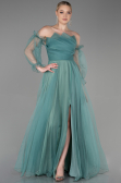 Minzgrün Abendkleid Lang ABU2076