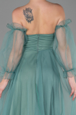 Minzgrün Abendkleid Lang ABU2076