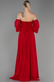 Abschlusskleid Lang Chiffon Rot ABU2457