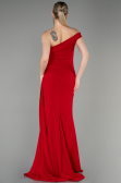 Abendkleid im Meerjungfrau-Stil Lang Rot ABU3324