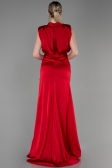 Rot Abendkleid Satin Lang ABU2133