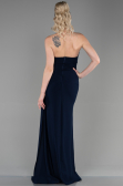 Abschlusskleid Lang Marineblau ABU3344