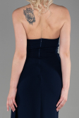 Abschlusskleid Lang Marineblau ABU3344