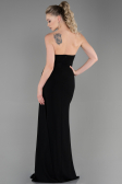 Abschlusskleid Lang Schwarz ABU3344