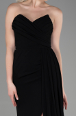 Abschlusskleid Lang Schwarz ABU3344
