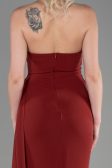 Abschlusskleid Lang Zimtfarben ABU3344
