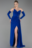 Abendkleid Lang Sächsischblau ABU3351