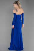 Abendkleid Lang Sächsischblau ABU3351