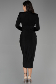 Partykleid Midi Schwarz ABK1861