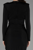 Partykleid Midi Schwarz ABK1861