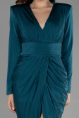 Partykleid Midi Smaragdgrün ABK1861